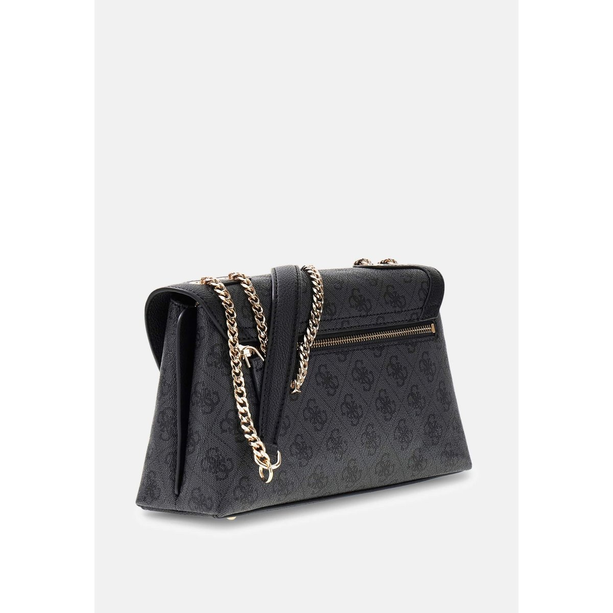 Sac Lindsey Crossbody gris foncé, GUESS