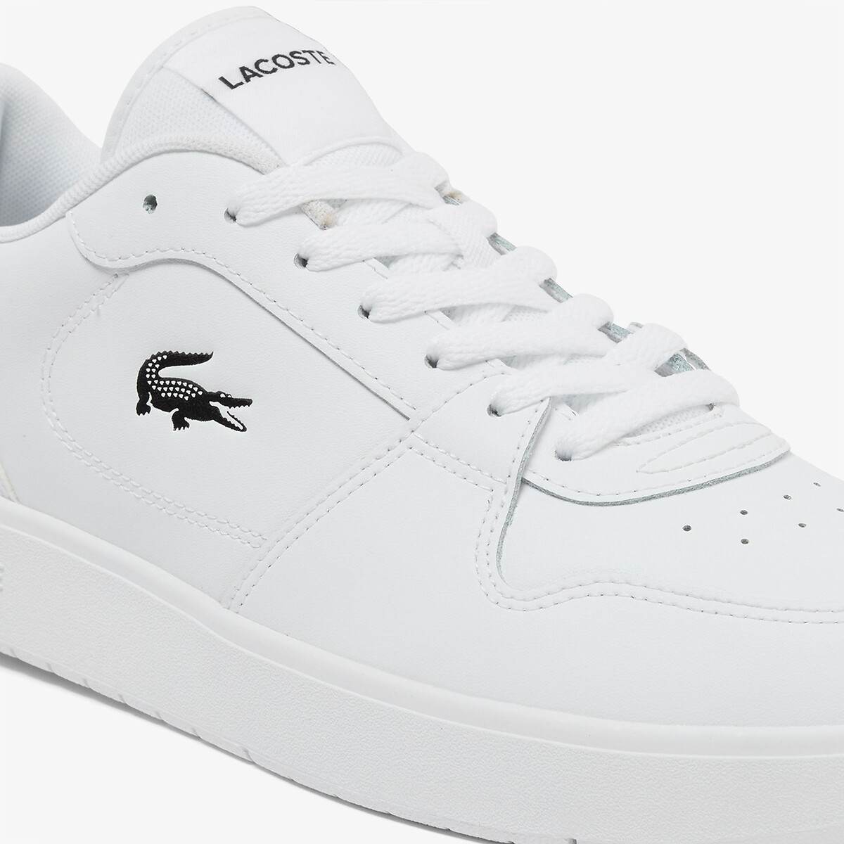 Sneakers Court Ace homme en cuir blanc-147, LACOSTE