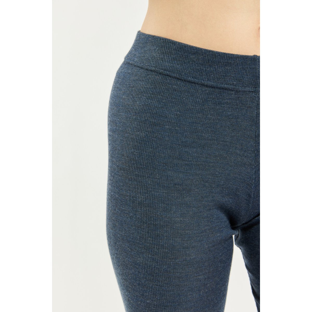 Legging - laine et soie blue denim, ARMOR-LUX