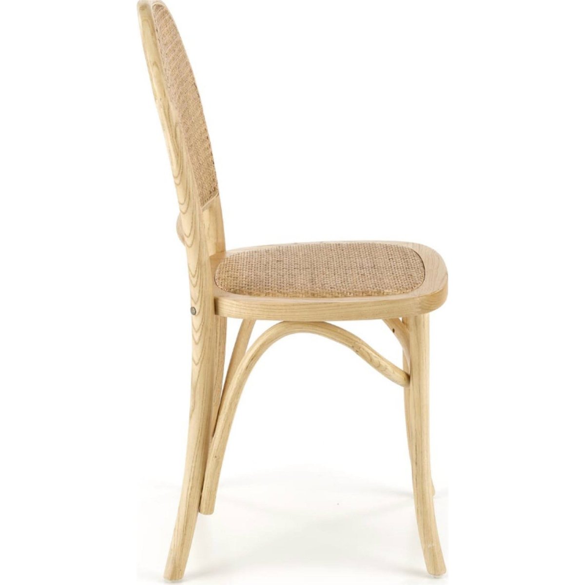 Chaise bois et cannage style bohème naturel, RECOLLECTION