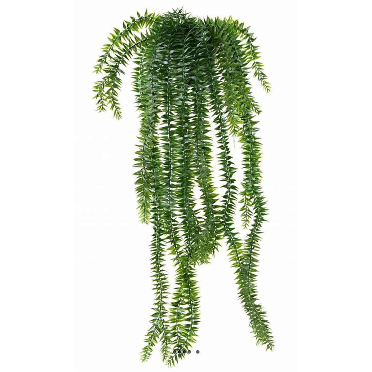 Lycopodium artificiel retombant en pot L 70 v002239, ARTIFICIELLES