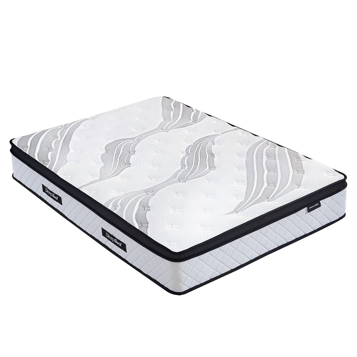 SleepSoul Heaven 3000 Pocket Hybrid Mattress white, SLEEPSOUL