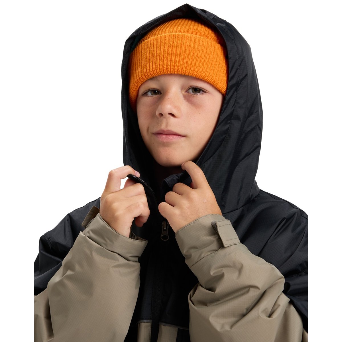 Poncho de surf à capuche FULL RIG PONCHO beige fallen rock, QUIKSILVER