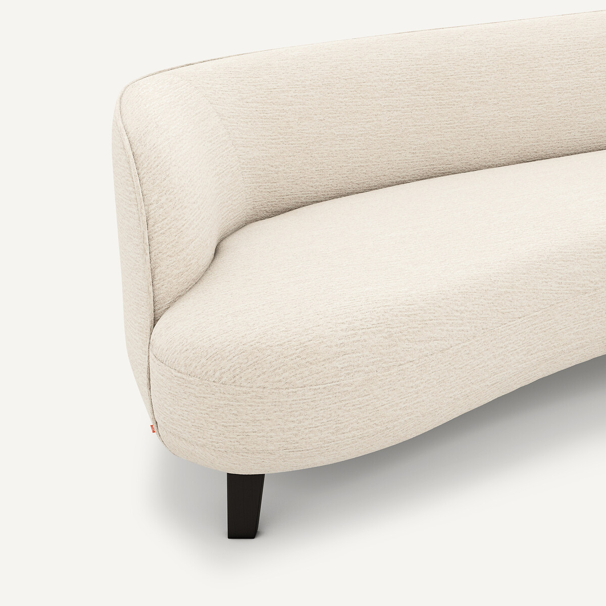 5-Sitzer-Sofa, aus recycelter Chenille, Rosebury kreide, AM.PM X EMMANUEL GALLINA