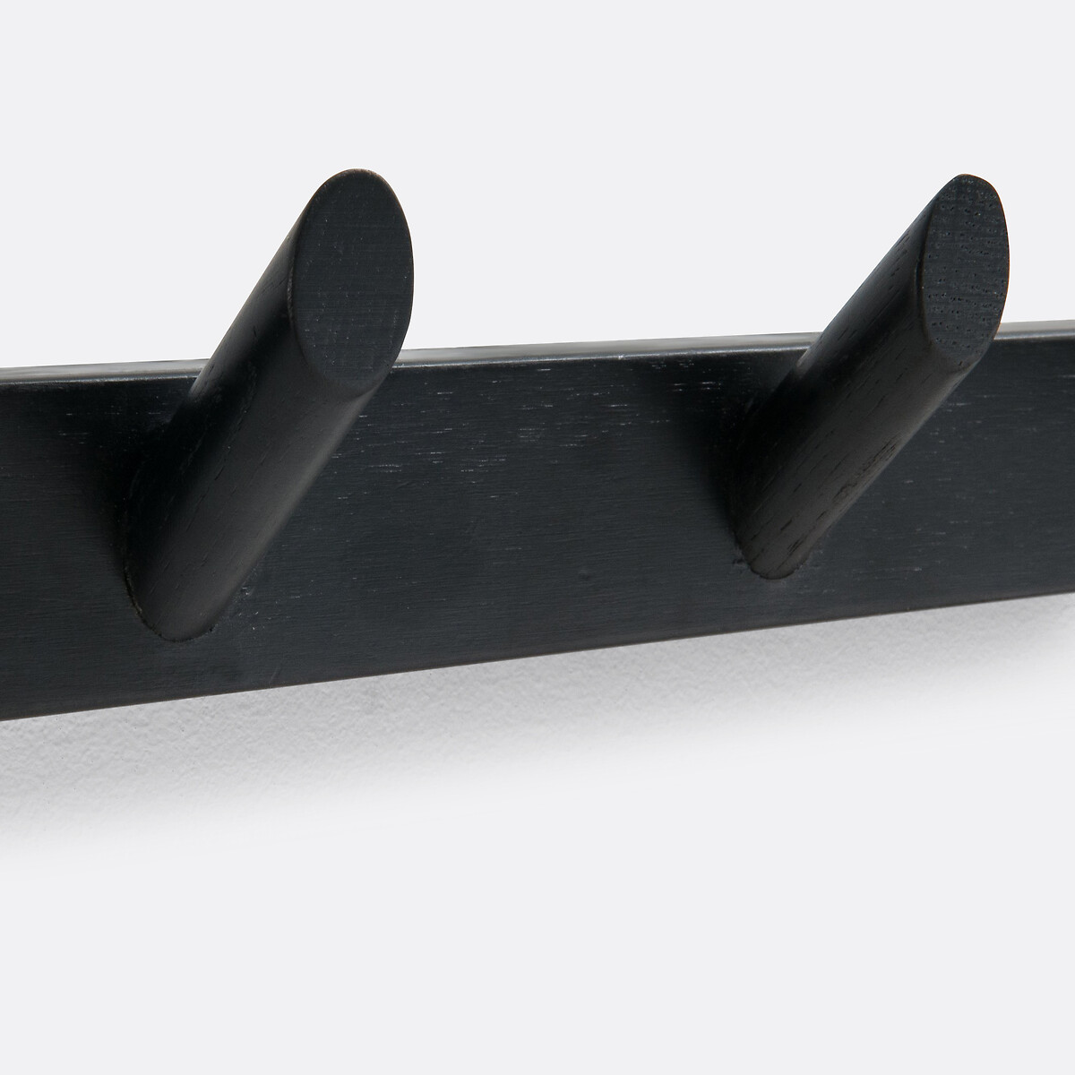 Wandgarderobe Slofia mit 5 Haken, Birke schwarz, LA REDOUTE INTERIEURS