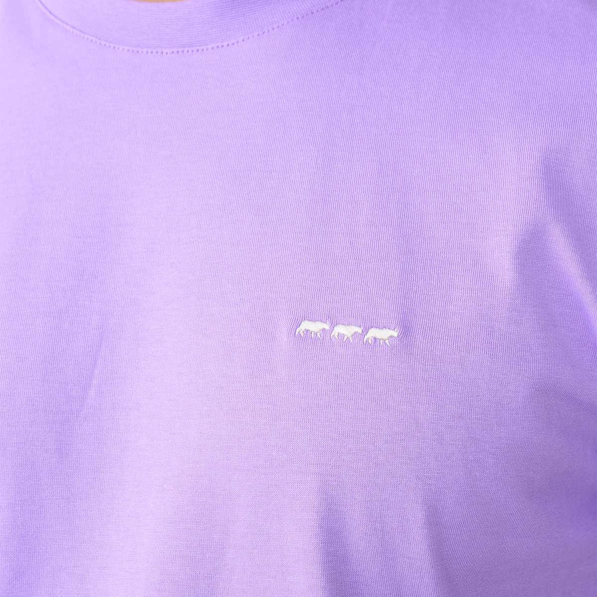 T-shirt Cédric mauve, MISE AU GREEN