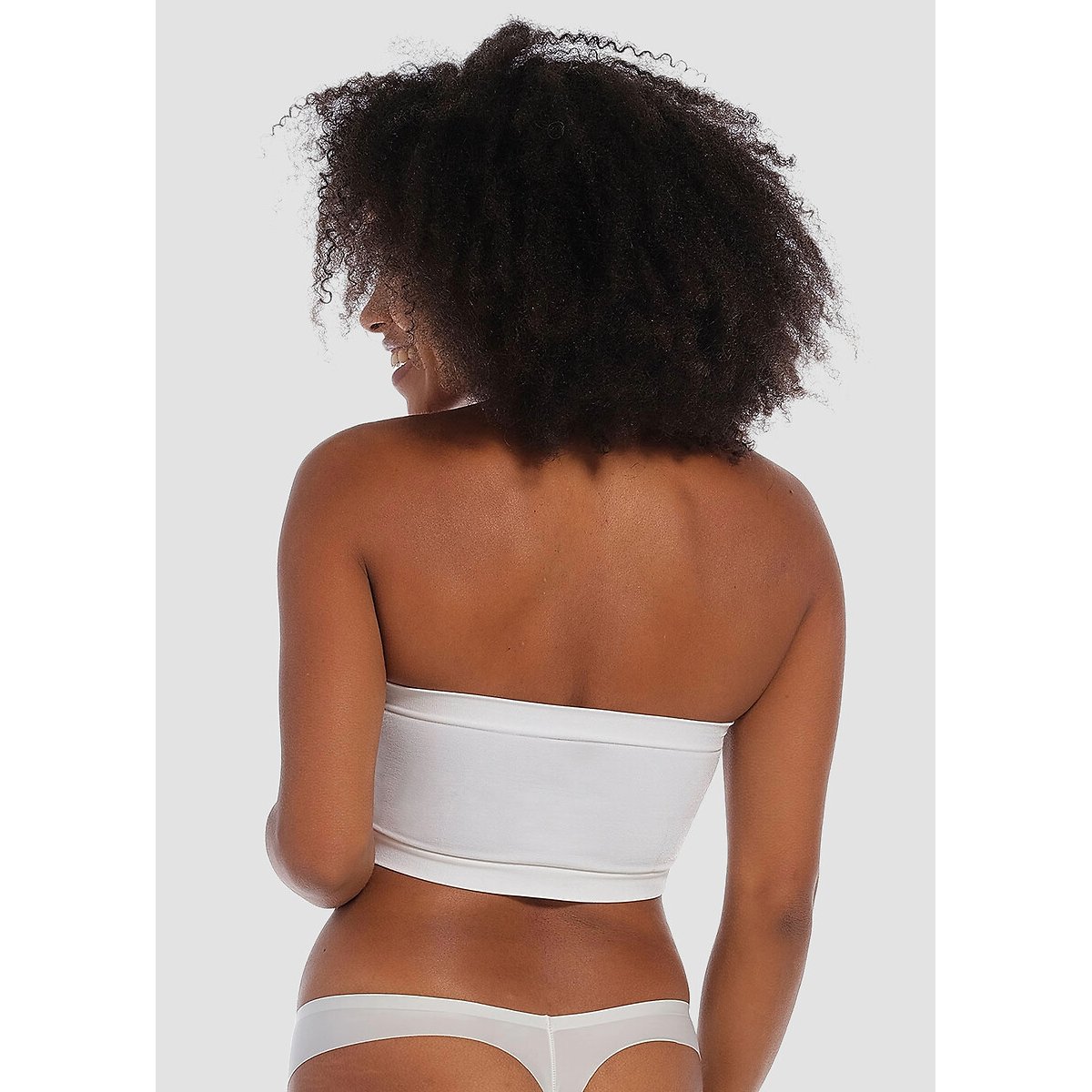 Sujetador tipo banda push-up blanco, MAGIC BODYFASHION