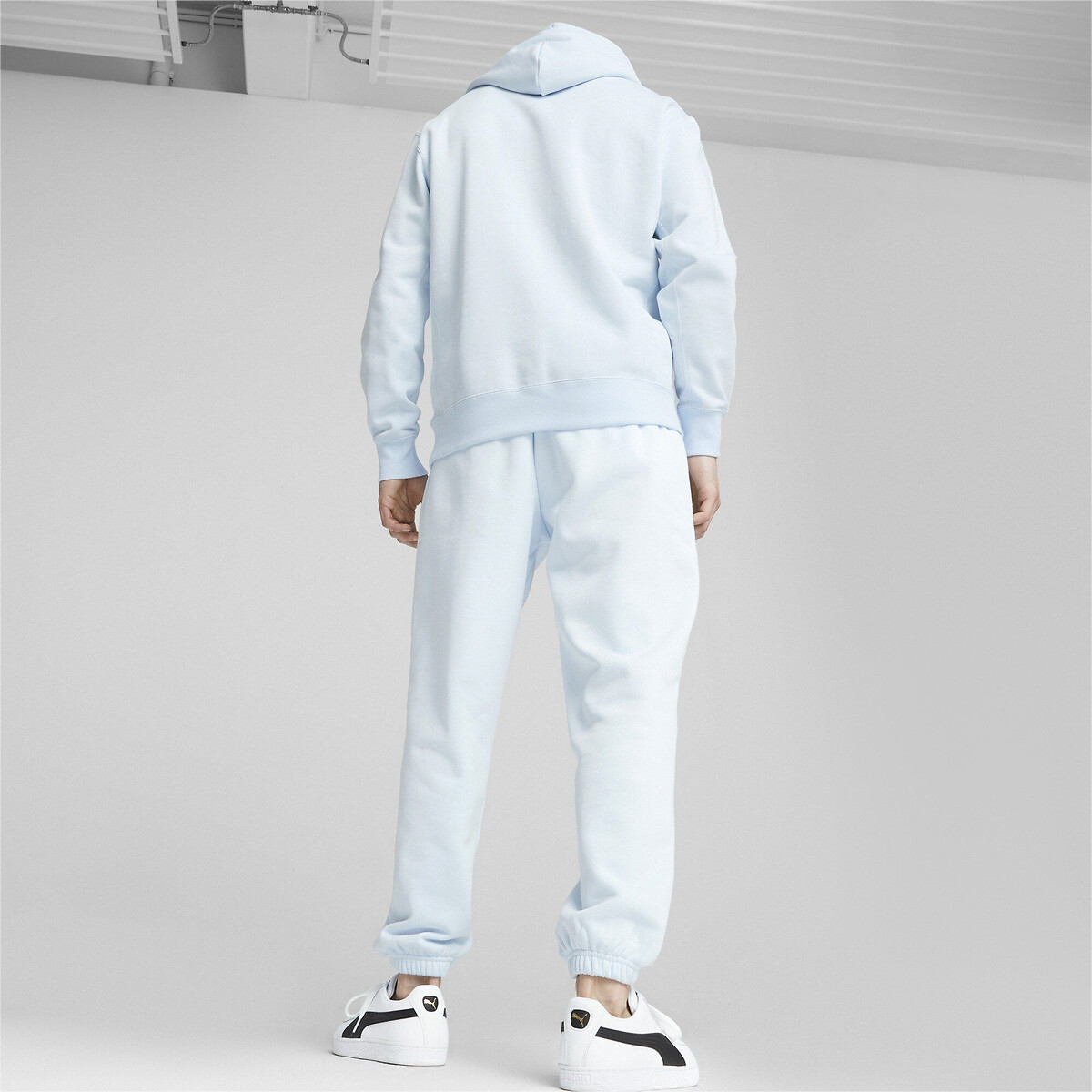Pantalon de jogging petit logo Prime bleu ciel, PUMA