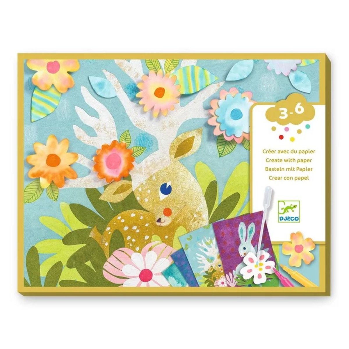 Coffret créatif pour enfant multicolore, DJECO