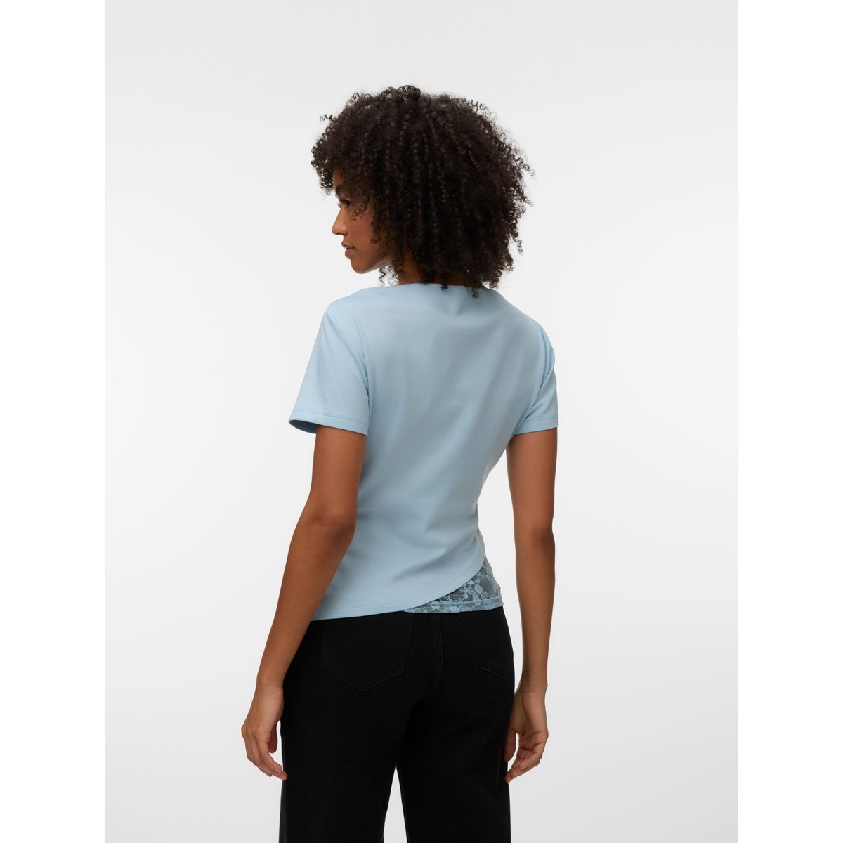 T-Shirt cashmere blue, VERO MODA