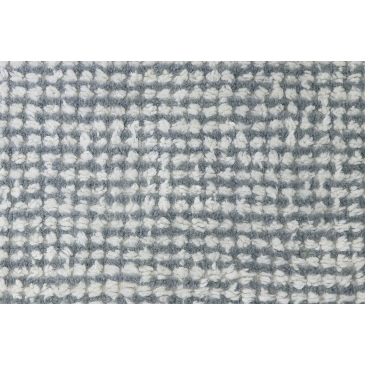 Tapis à laine Rectangulaire KAIA bleu, LORENA CANALS