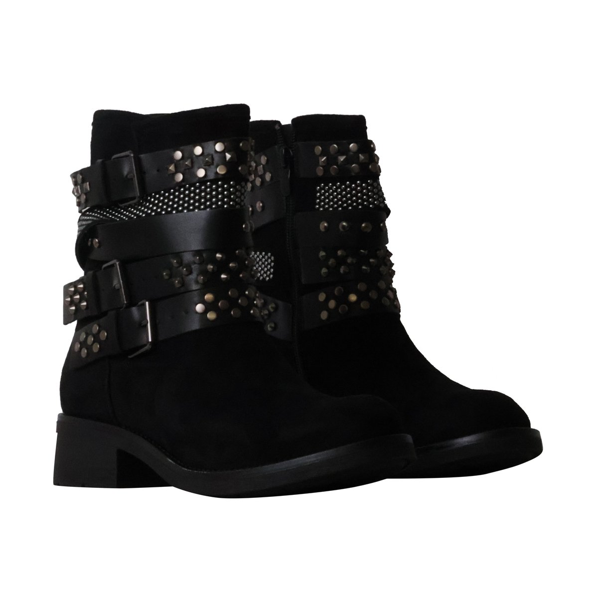 Bottines à Zip noir, ENZA NUCCI