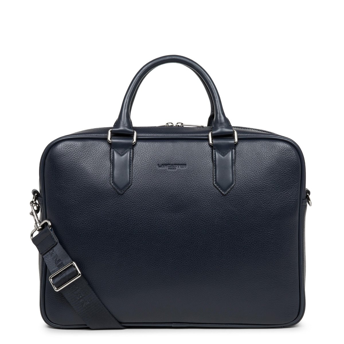 Porte documents MILANO GENTLEMEN bleu foncé, LANCASTER