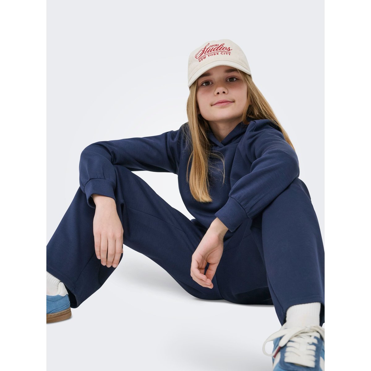 Pantalon À Jambe Large navy blazer, KIDS ONLY
