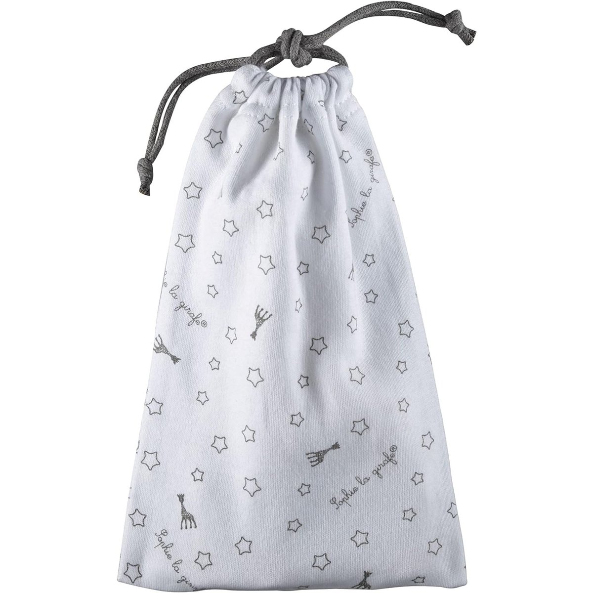Sophie la girafe et sa pochette de rangement beige, VULLI