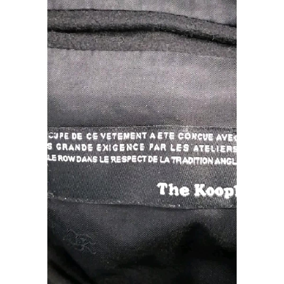 Trench-coat - Très Bon État noir, THE KOOPLES