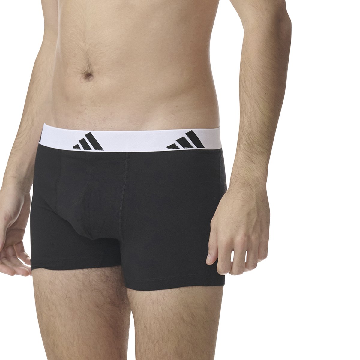 Boxers, lot de 2, ACTIVE FLEX COTTON noir/blanc, ADIDAS SPORTSWEAR