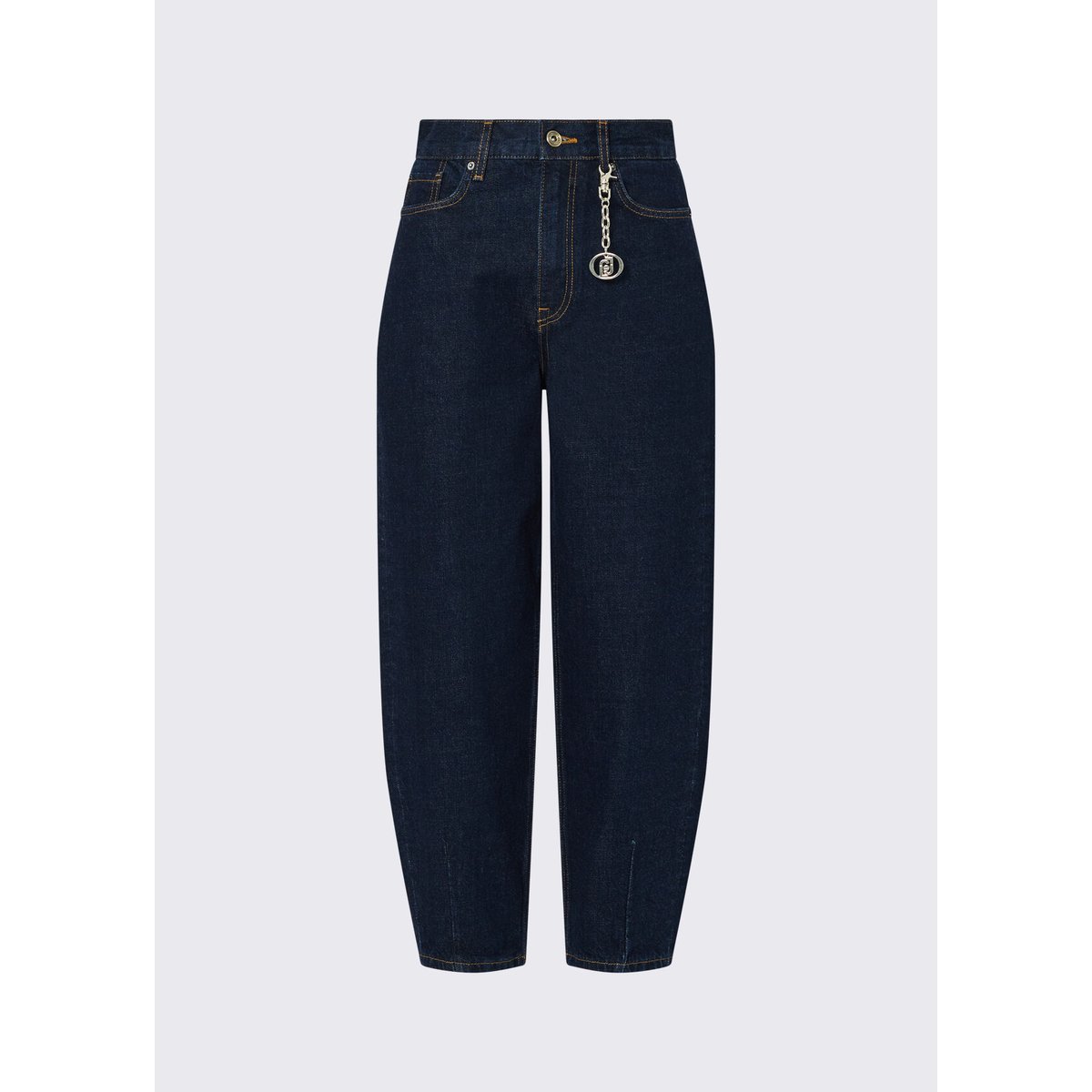 Jean boyfriend taille haute délavage normal, LIU JO