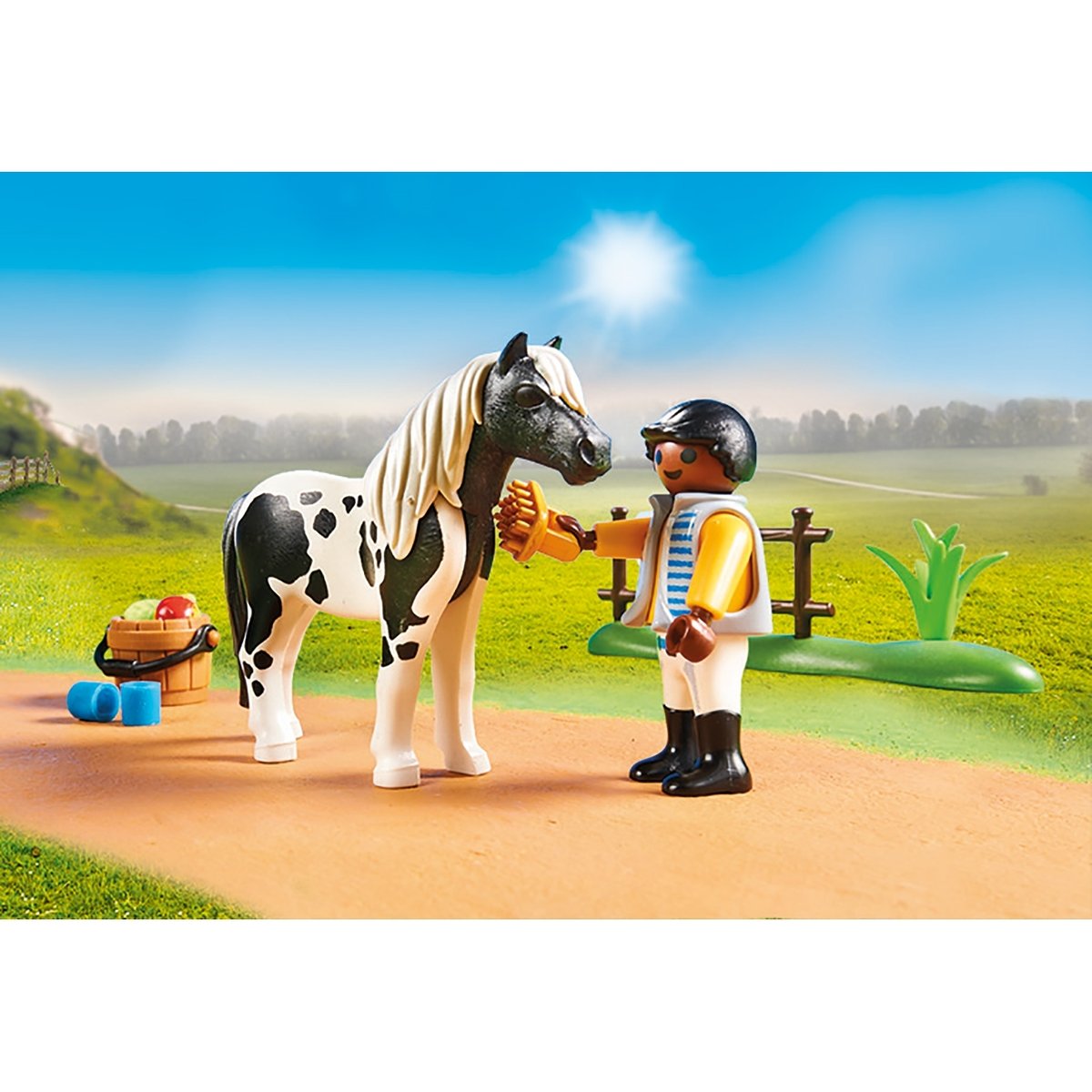 Poney Lewitzer à collectionner multicolore, PLAYMOBIL
