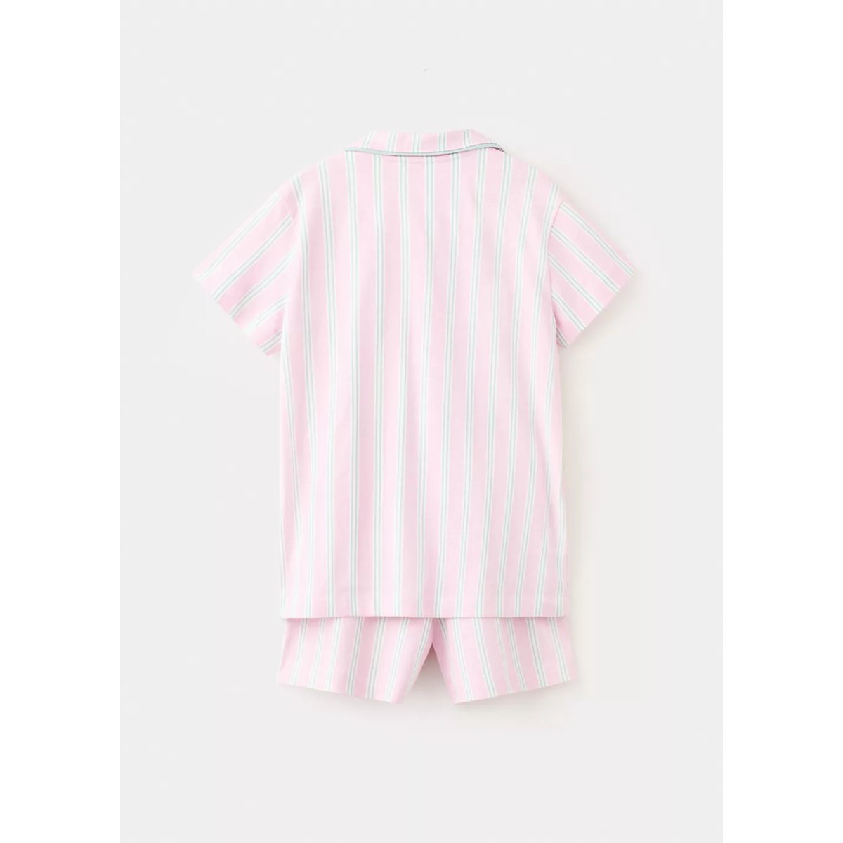 Pyjama court rayures violet clair/pastel, MANGO KIDS