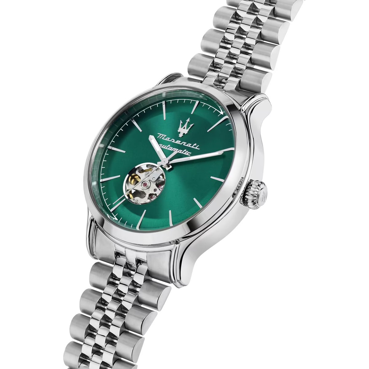Montre Analogique EPOCA argenté vert argenté, MASERATI