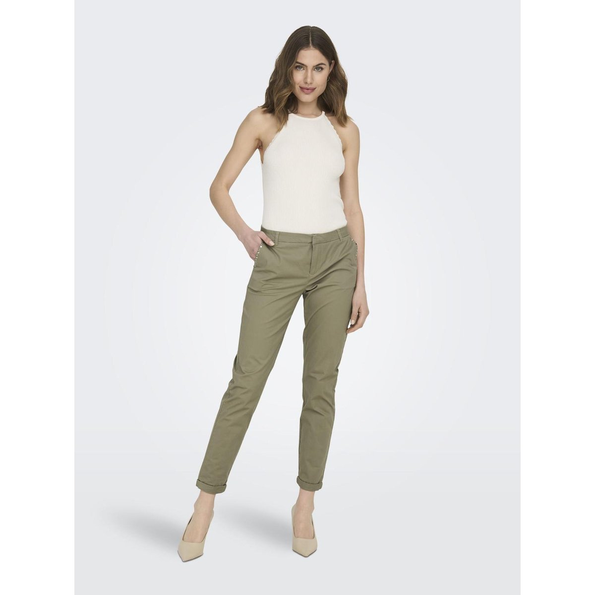 Pantalon Chino mermaid, ONLY