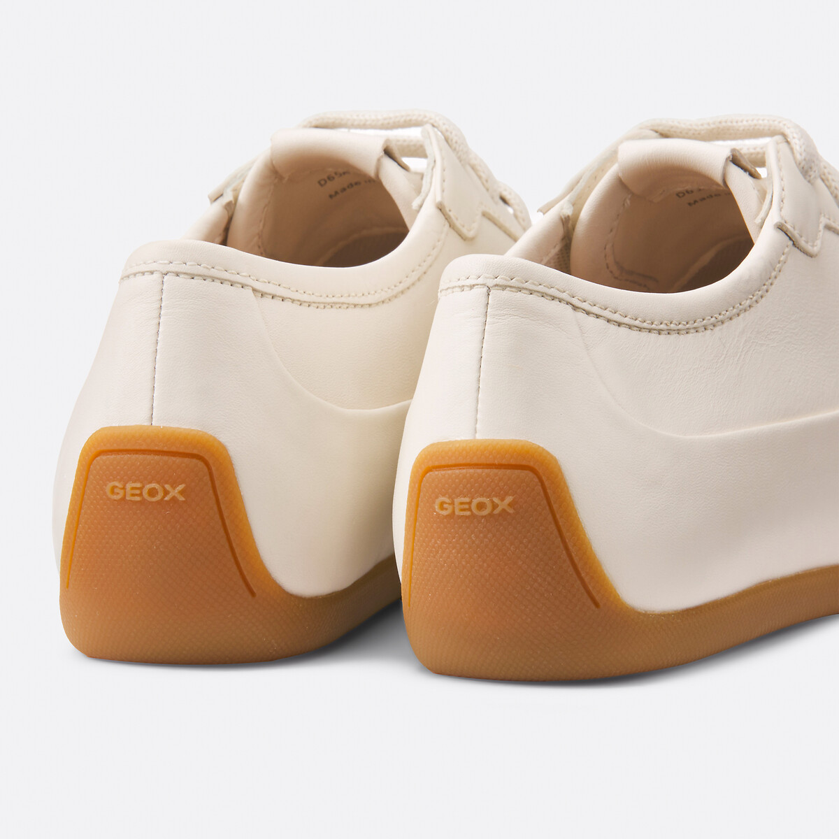 Baskets en cuir Addisse blanc, GEOX