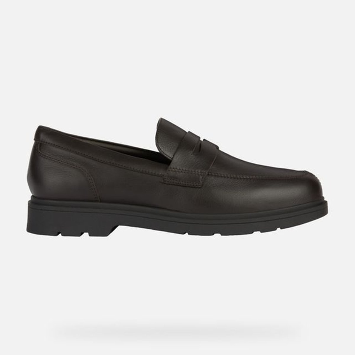 Moccasins U SPHERICA EC1 brun foncé, GEOX