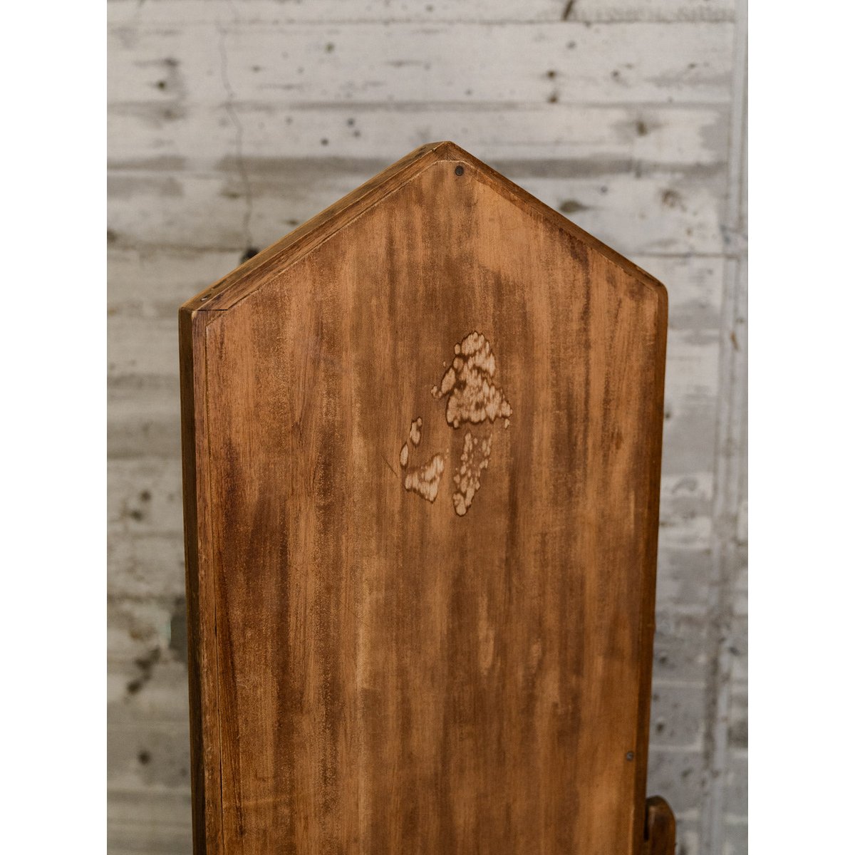 Miroir psyché en chêne massif Georges N°1174 - Bon état bois foncé, DEBONGOUT