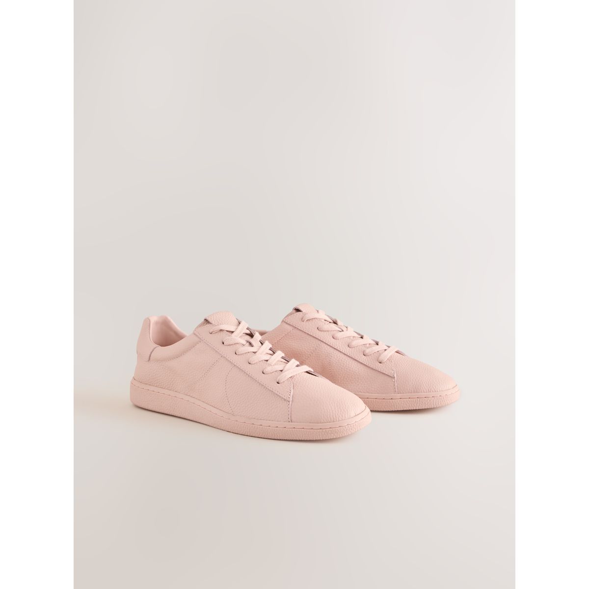 Baskets en cuir à lacets forever comfort® rose, NEXT