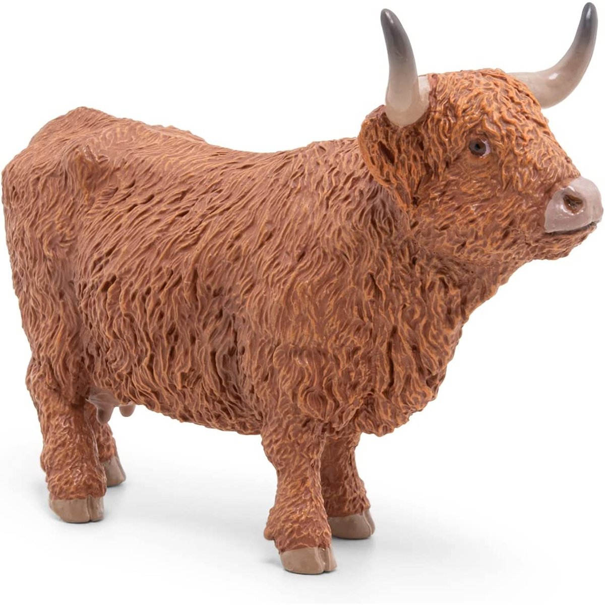 Figurine Vache Highland marron, PAPO