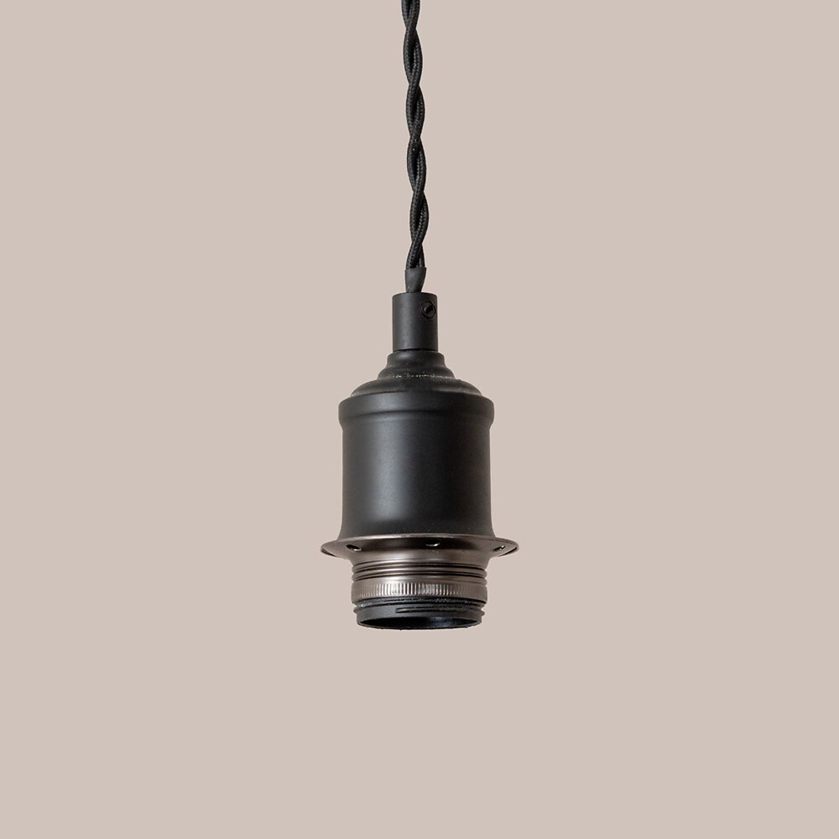Lottie 3-Light Pleated Shade Diner Bar Pendant Light black, SO'HOME