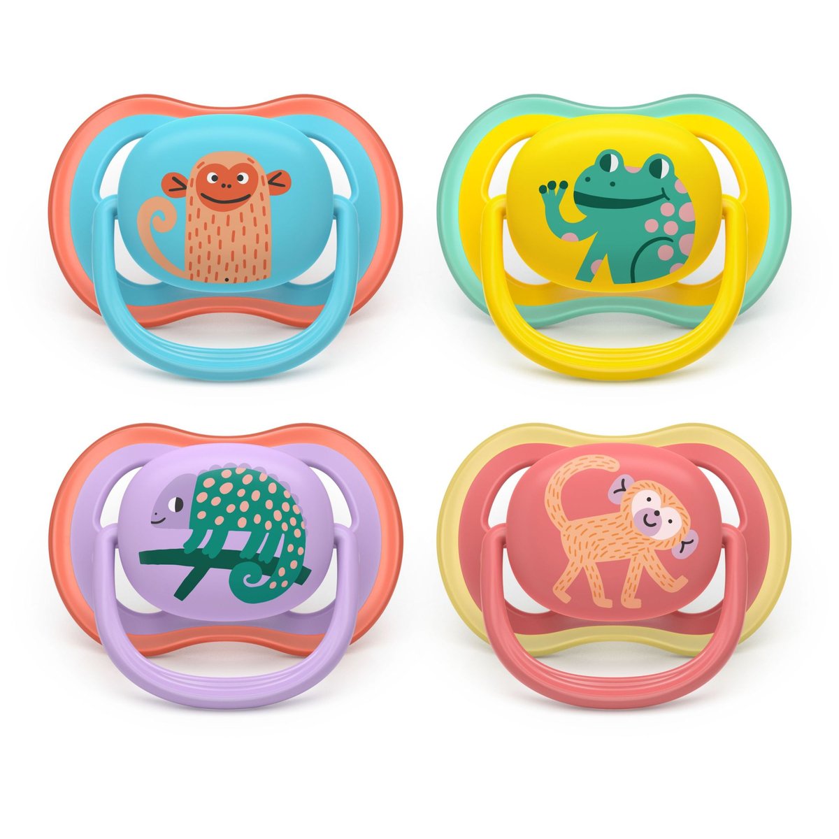 Lot de 2 sucettes Ultra Air multicolore, PHILIPS AVENT
