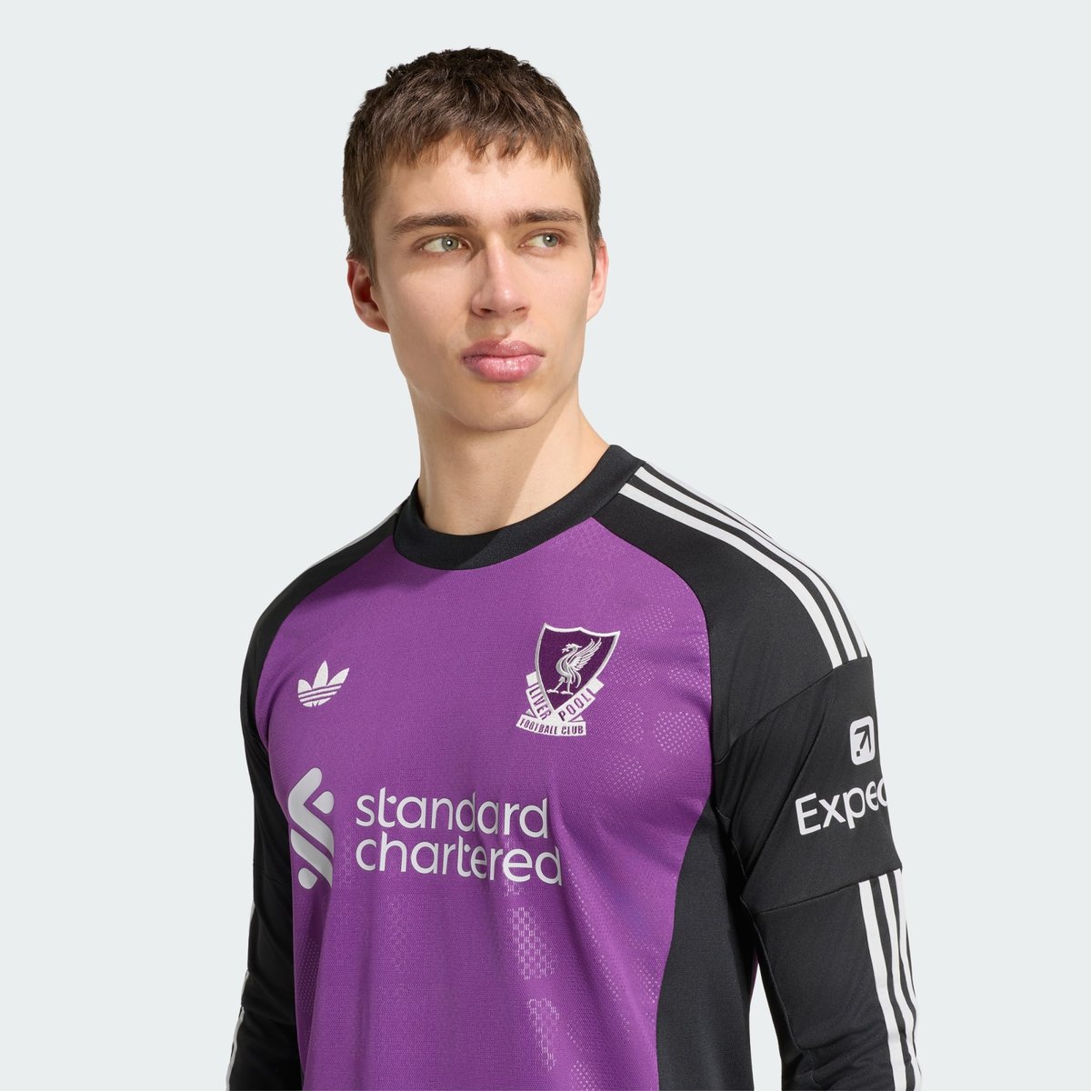 Maillot De Gardien De But Extérieur Liverpool Fc 26/27 Maillot De Gardien De But Extérieur Liverpool Fc 26/27 tribe purple / black, adidas Performance