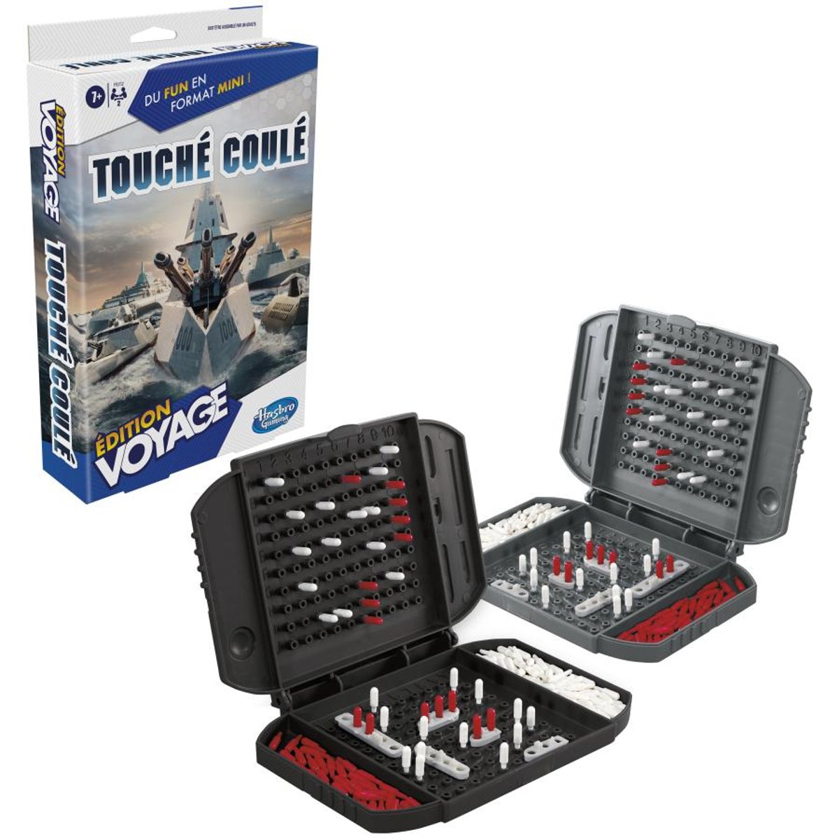 Touche coule - edition voyage bleu, HASBRO