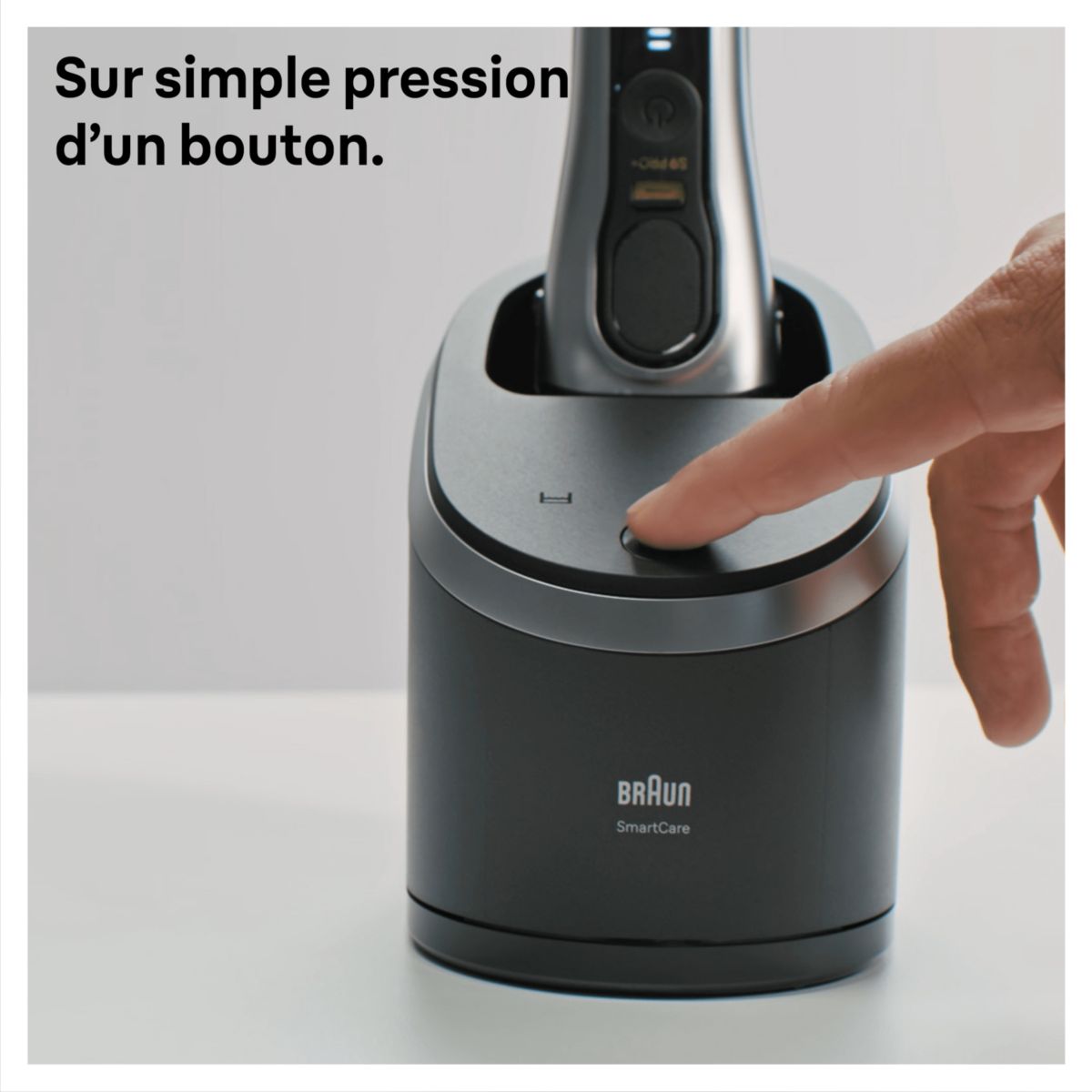 Cartouche nettoyante nettoyante ShaverCare 3-en-1 pour rasoir x6 cartouches couleur unique, BRAUN
