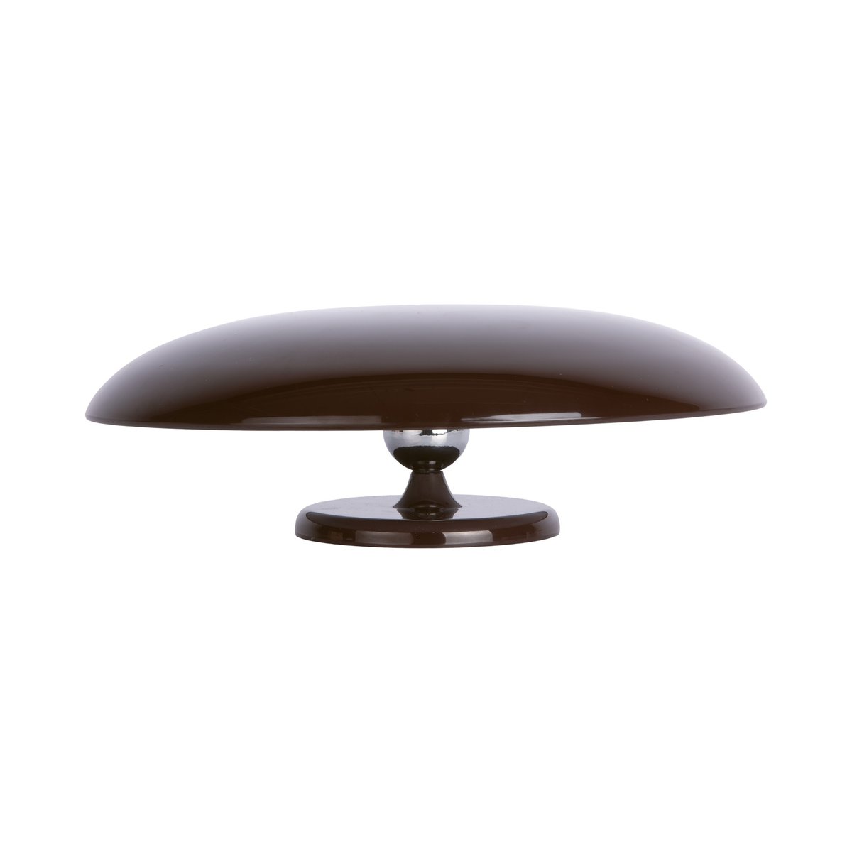Lampe De Table Mélamine PHOEBE brun foncé, LEITMOTIV