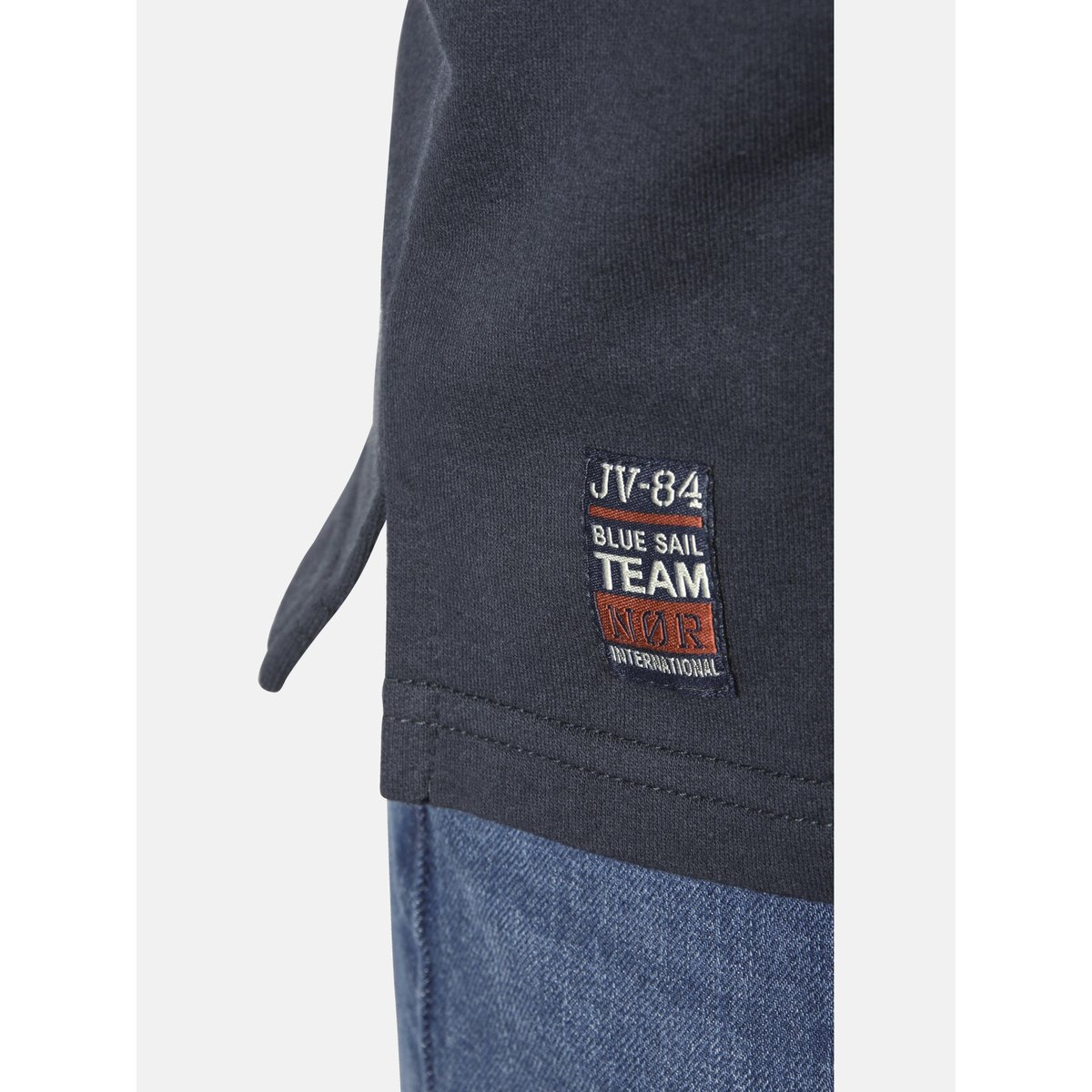 Sweatshirt JORNSEN bleu foncé, JAN VANDERSTORM
