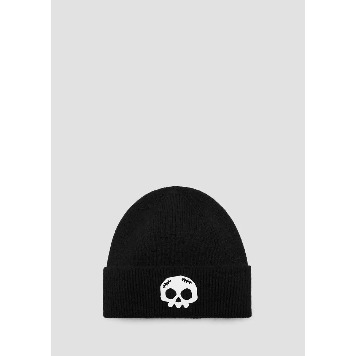 Bonnet côtelé avec détail en relief noir, MANGO KIDS