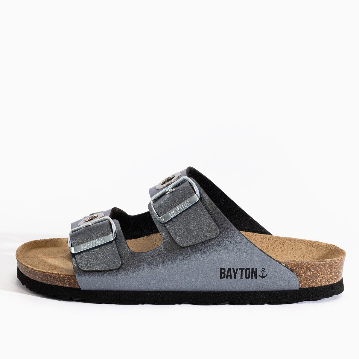 Sandales JANNY gris foncé, BAYTON