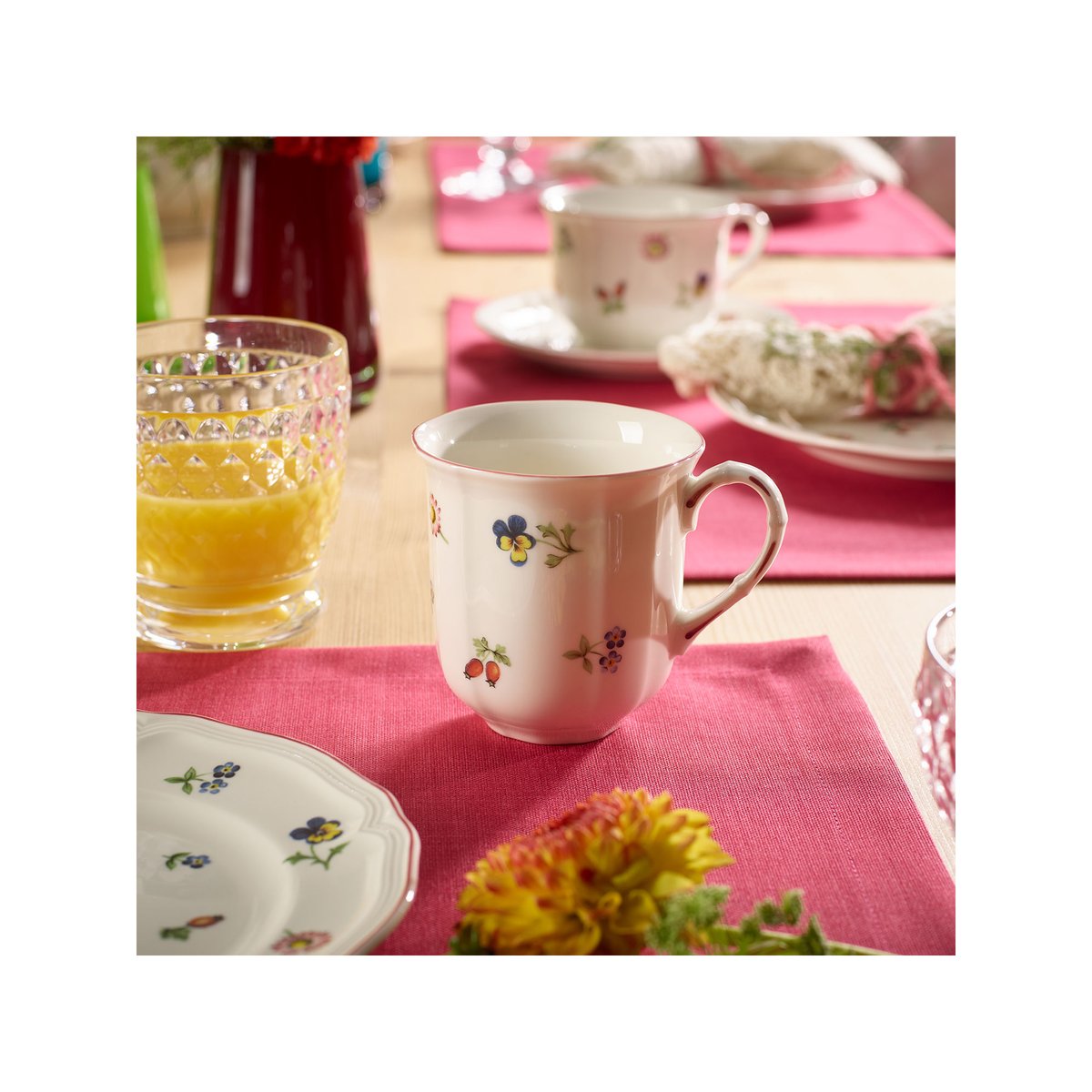 Mug PETITE FLEUR blanc, VILLEROY & BOCH