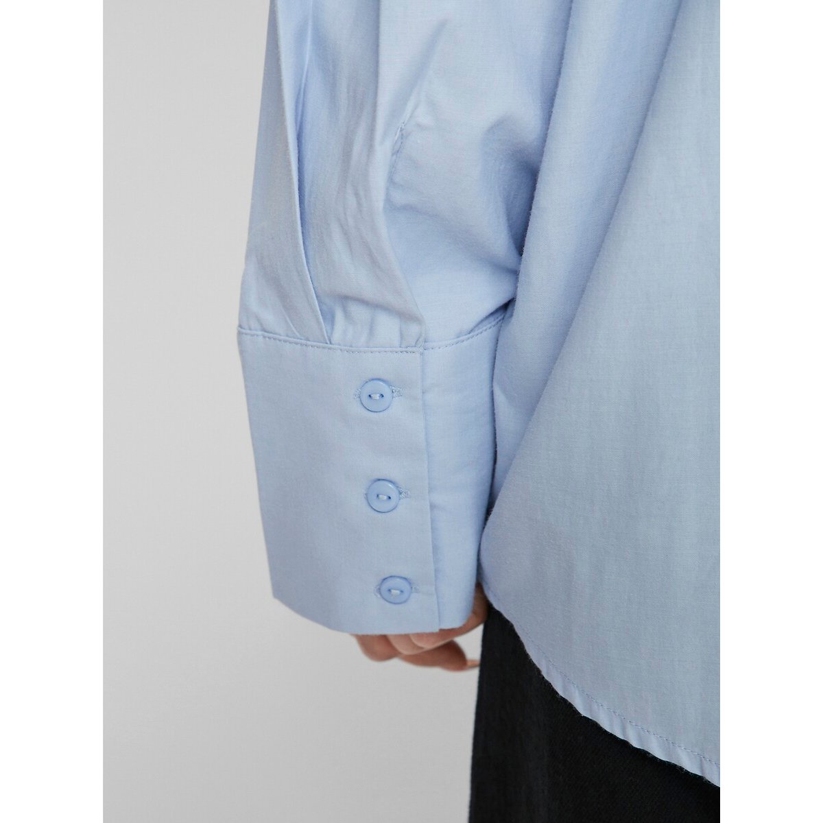 Oversized Pocket Blouse light blue, VILA