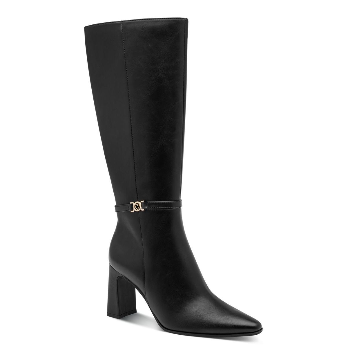 Bottes talon bloc noir, MARCO TOZZI