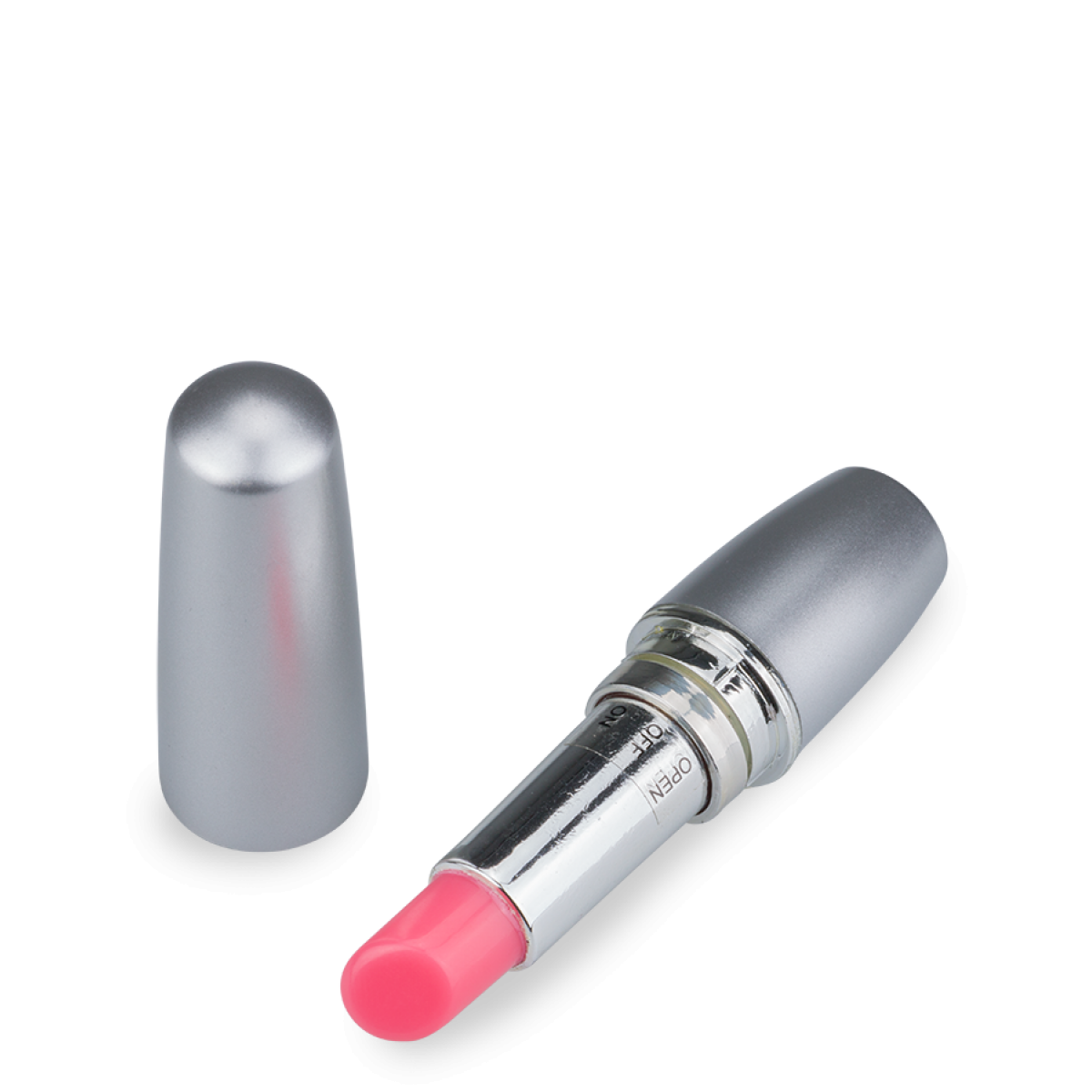 Stimulateur clitoridien Lipstick Lover argent, LOVE AND VIBES