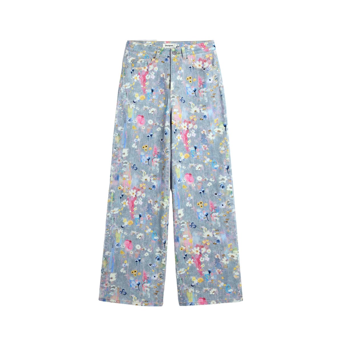 Jean imprimé gris, DESIGUAL