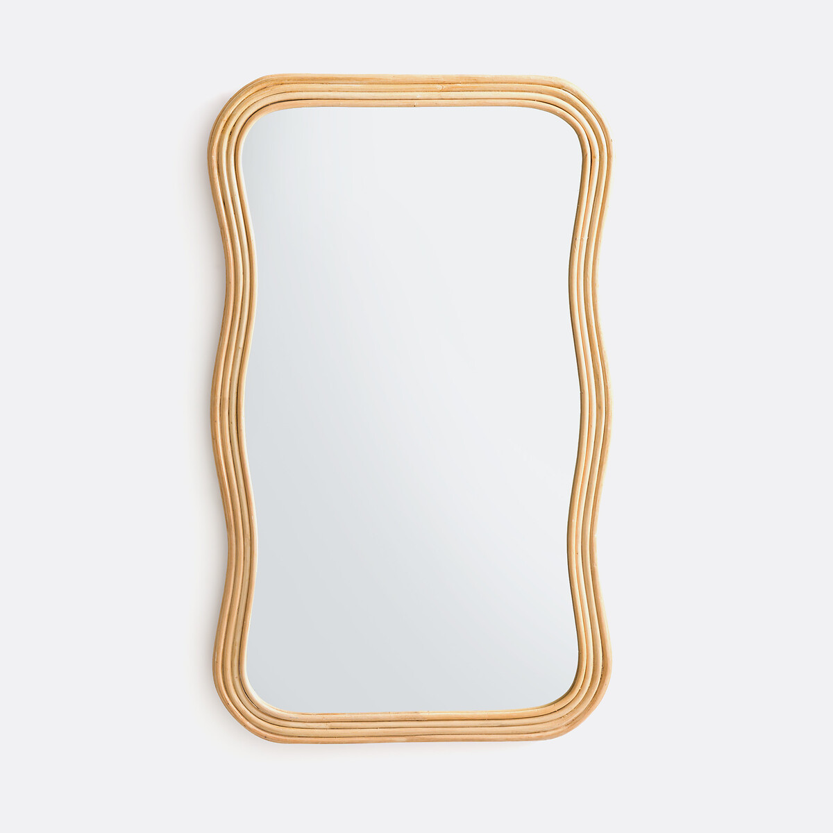 Miroir en rotin H75 cm, Vaguo naturel, LA REDOUTE INTERIEURS