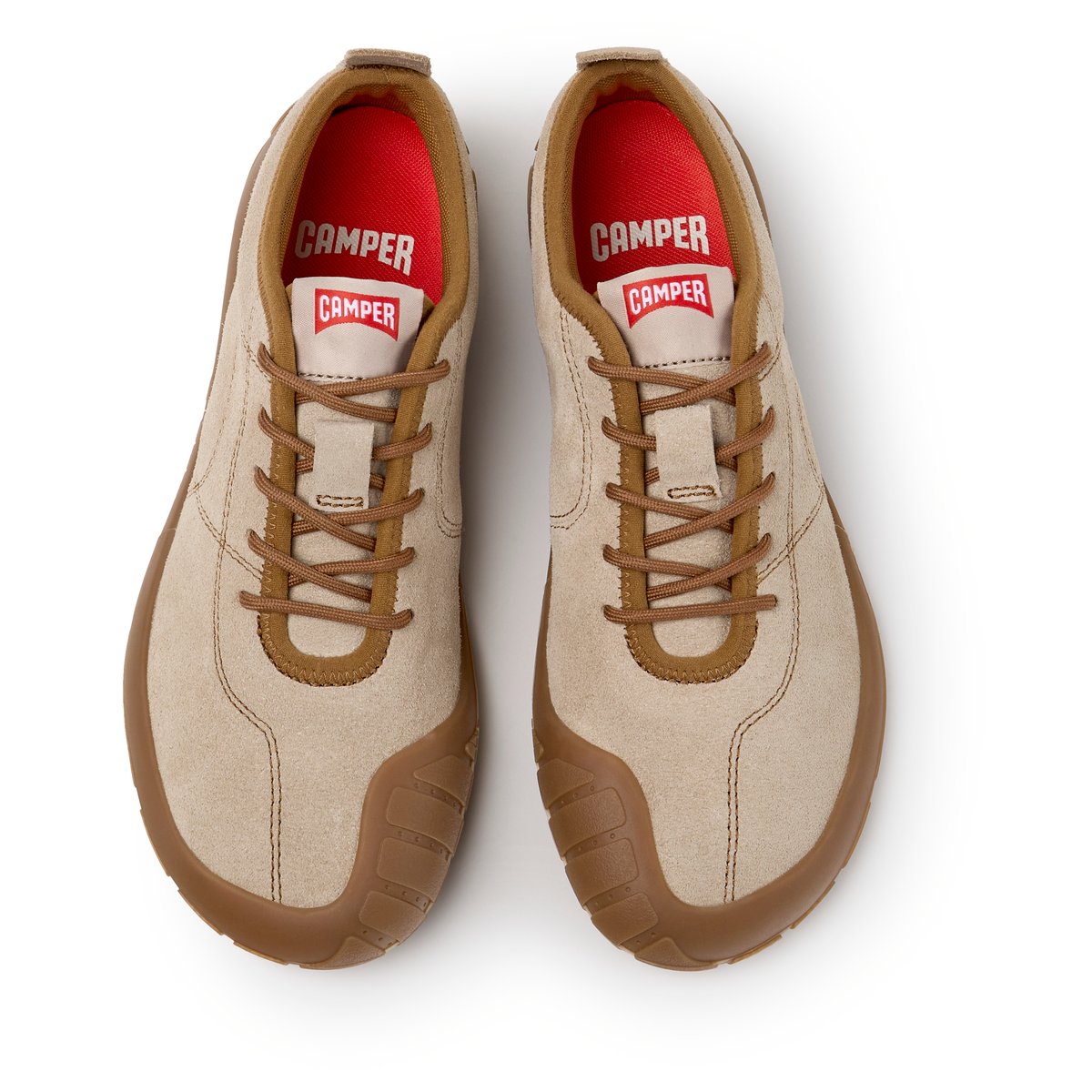 Baskets Peu Path+ Suede Leather beige clair 006, CAMPER