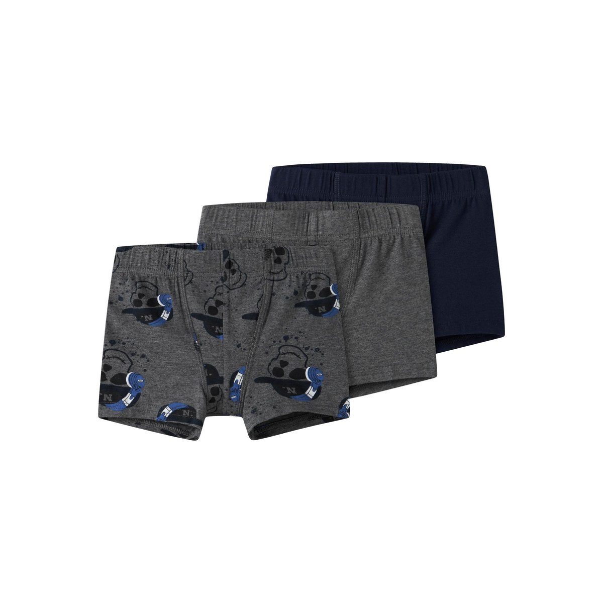 Boxer dark grey melange, NAME IT