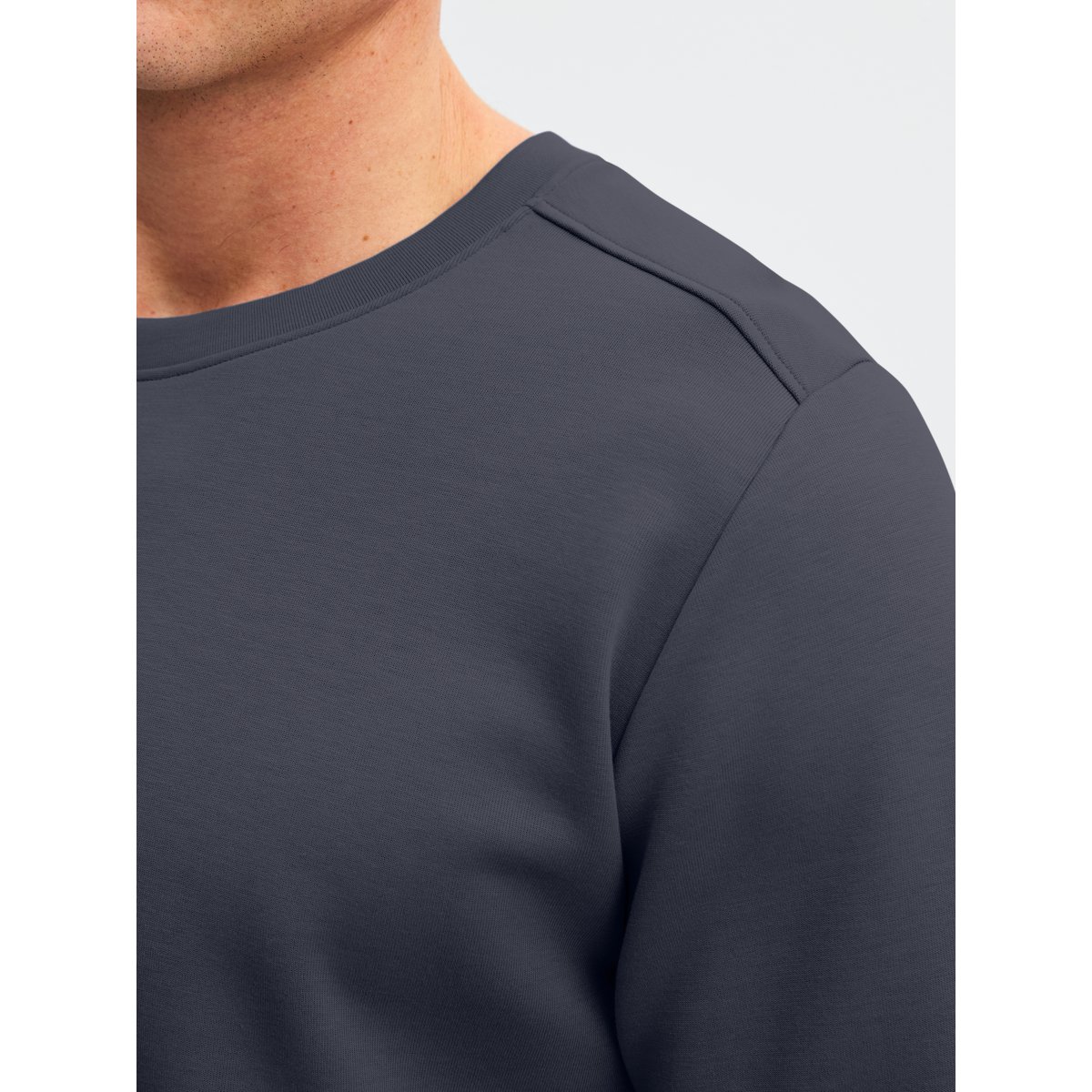Sweat-shirt manches longues Coton RMX LOUNGE CASUAL anthrazit, CALIDA