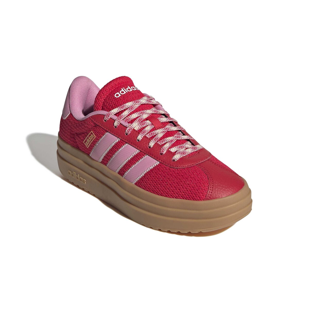 Baskets VL COURT BOLD rouge/rose, ADIDAS SPORTSWEAR
